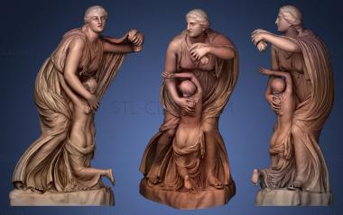 3D model Niobidand Niobe (STL)